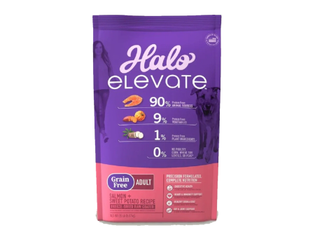 Elevate Grain Free Freeze-Dried Raw Coated Adult Salmon & Sweet Potato Recipe Dog Dry Food Online Hot Sale