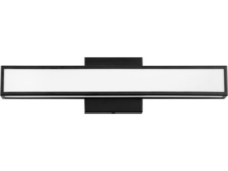 Alto LED-Light Small LED Vanity in Black Cheap