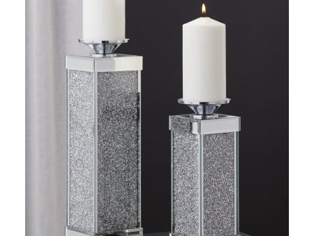 Charline Candle Holder Set (2 CN) Mirror on Sale