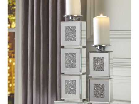 Charline Candle Holder Set (2 CN) Mirror Online now