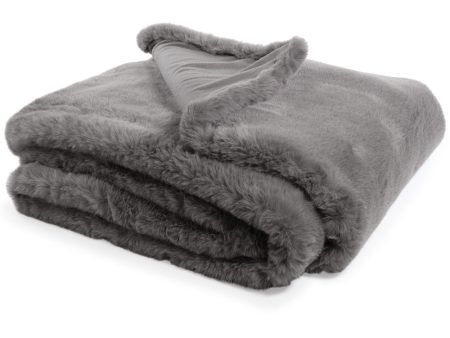 Gariland Throw Gray For Discount