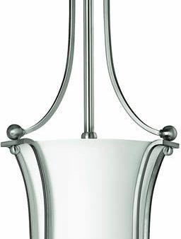 18 W Bolla 6-Light Foyer Pendant Brushed Nickel on Sale