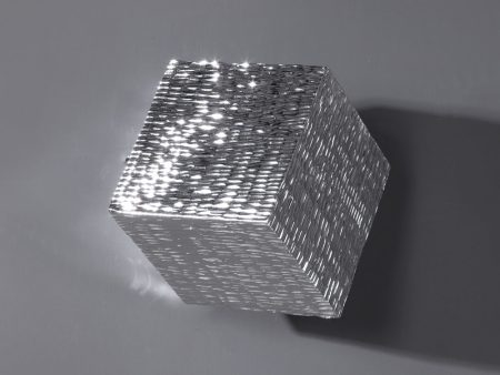 Jessamine Silver Wall Cube Online Sale