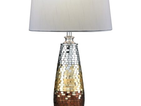 30.5 Inch H Coppula Mosaic Art Glass Table Lamp Discount