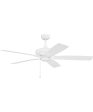 Fortitude Ceiling Fan (Blades Included) White Online