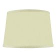 12 W x 8 H Hardback Shallow Drum Lamp Shade Eggshell Fabric For Cheap