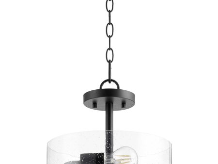 12 W Dakota 2-light Dual Mount Light Fixture Noir Online now