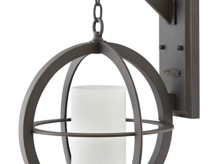 1-Light Large Outdoor Wall Mount Lantern in Oil Rubbed Bronze Online