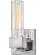 Xander 1-Light Single Light Vanity in Polished Nickel For Sale