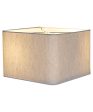 16x16x10 Rounded Corner Premiere Hardback Shallow Square Drum Lampshade Textured Oatmeal For Discount