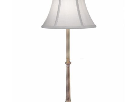 26 H Artisan Brass Signature by Stiffel Buffet Lamp, On Off Hot on Sale