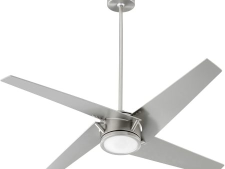 Axis 1-light LED Ceiling Fan Satin Nickel Hot on Sale