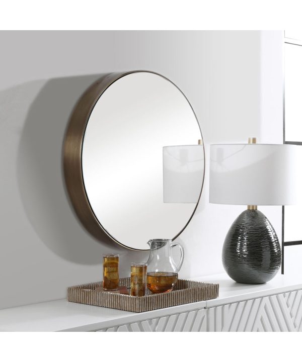 Coulson Modern Round Mirror Sale